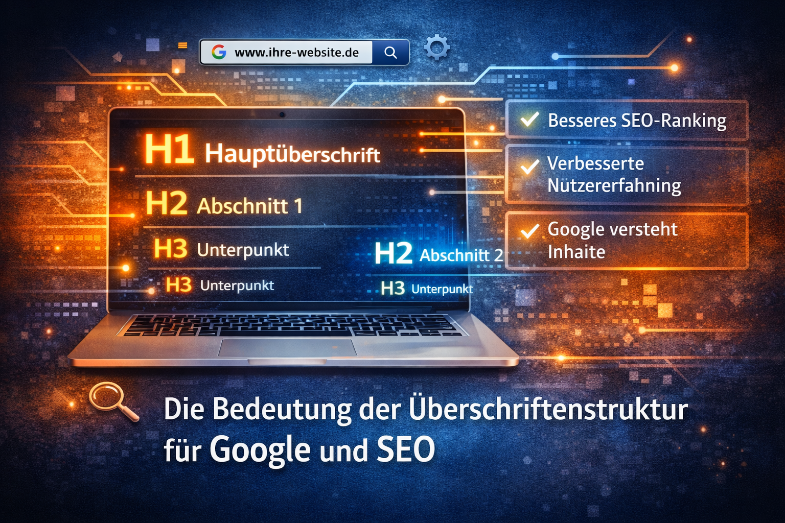 Warum die Überschriftenstruktur für Google wichtig ist