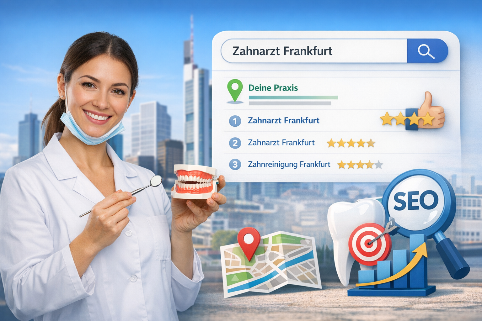 SEO für Zahnärzte in Frankfurt